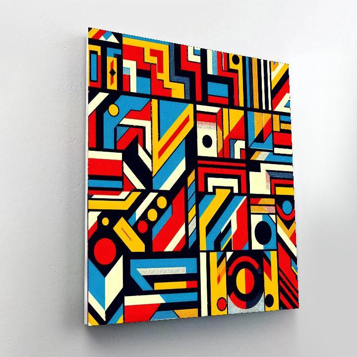 Retro Pop Art Festival Numbered Painting Kits