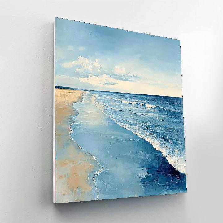 Winslow Homer Inspired Seaside Reflections  Paint By Color