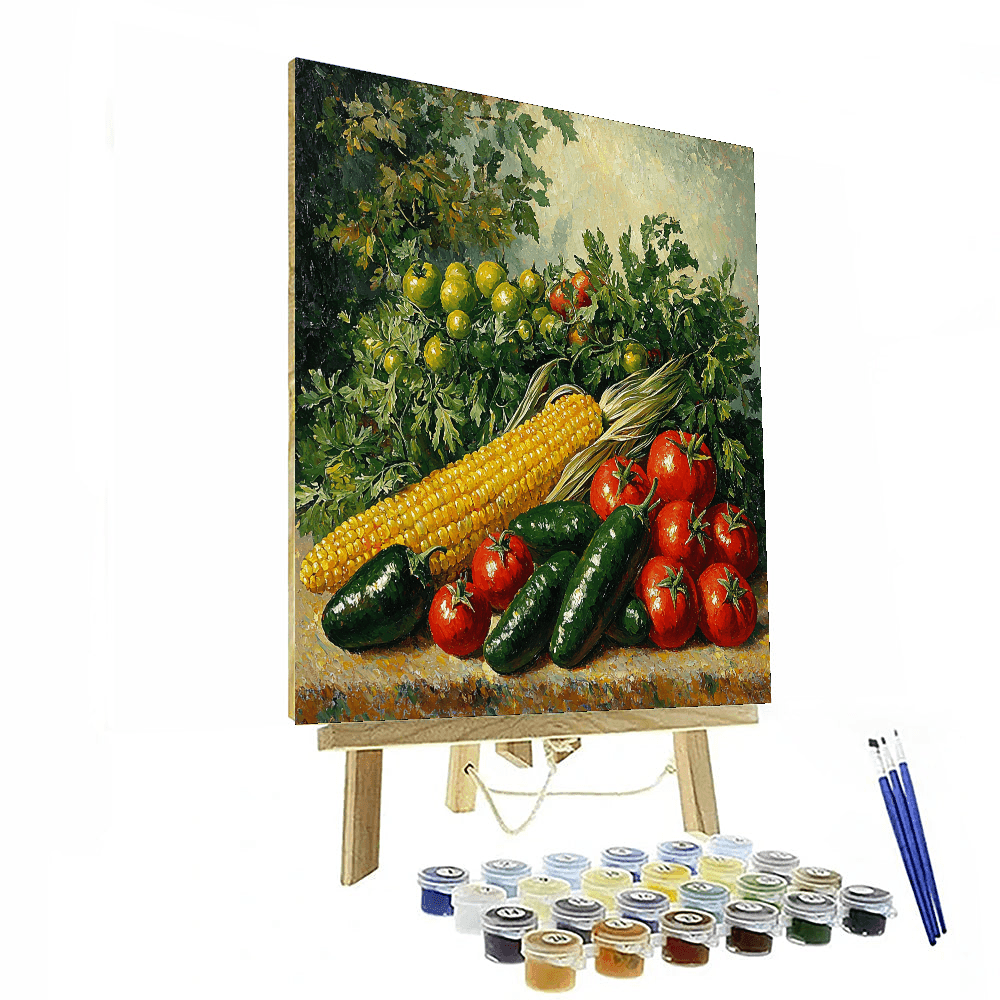 Paul Cézanne Inspired Summer Bounty  Paint By Numbers Art