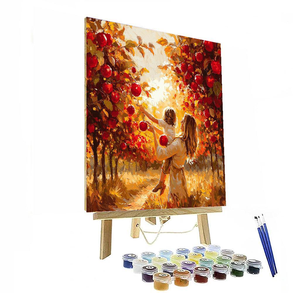 In The Orchard’s Glow Paint By Number