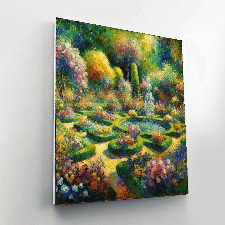 Whimsical Garden Oasis Paint By Number