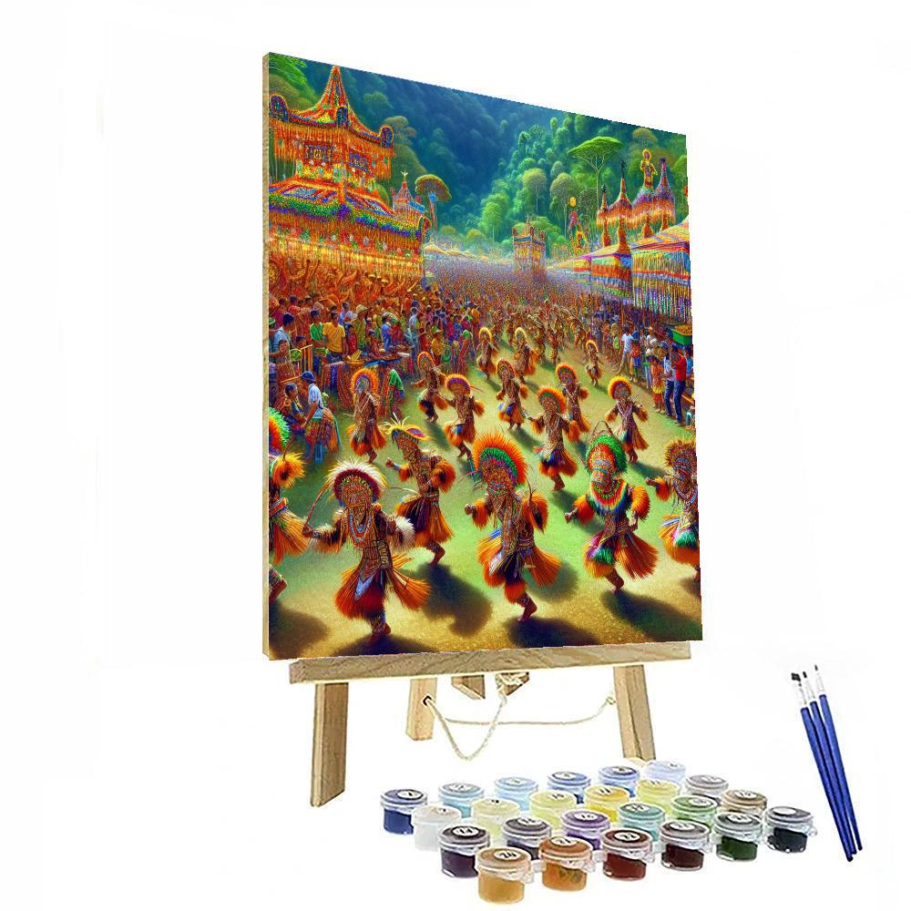 Yasuni Carnival Number Painting