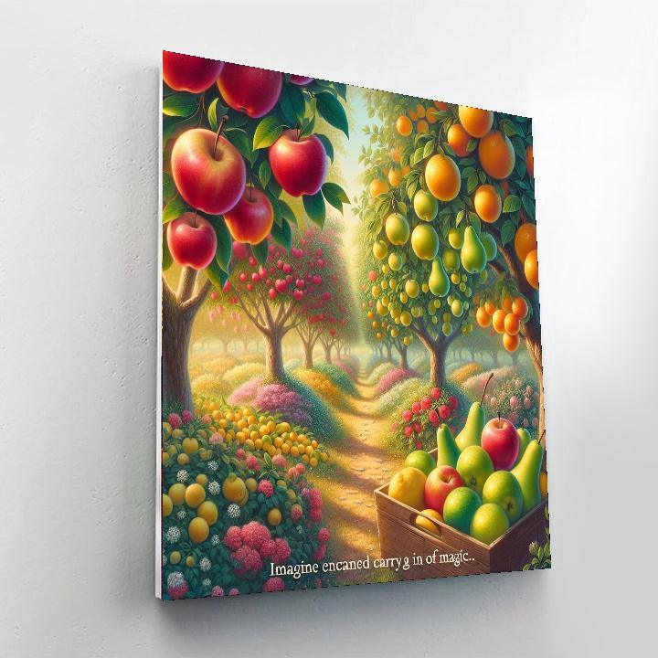 Enchanted Orchard Numbered Painting Kits