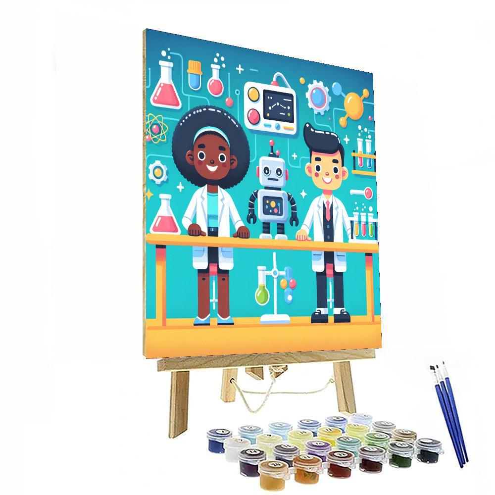Science Safari Number Painting