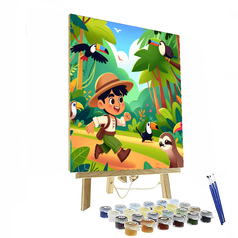 Rainforest Expedition Adventure Paint By Number