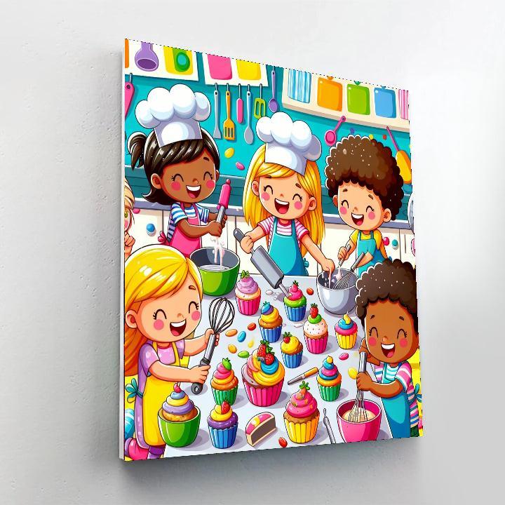 Creative Cooking Camp Paint By Numbers