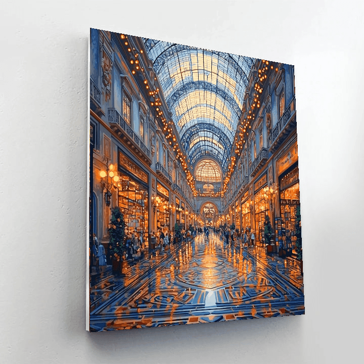 Galleria Vittorio Emanuele Ii Paint By Numbers Kits