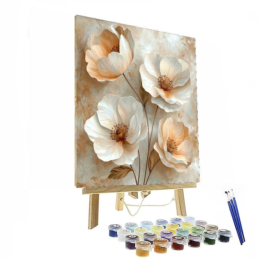 Michelangelo Inspired Timeless Elegance Of Flora  Paint By Color