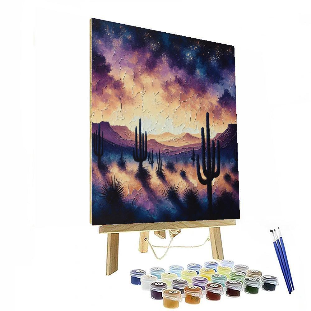 Desert Twilight Dream Paint By Numbers Art