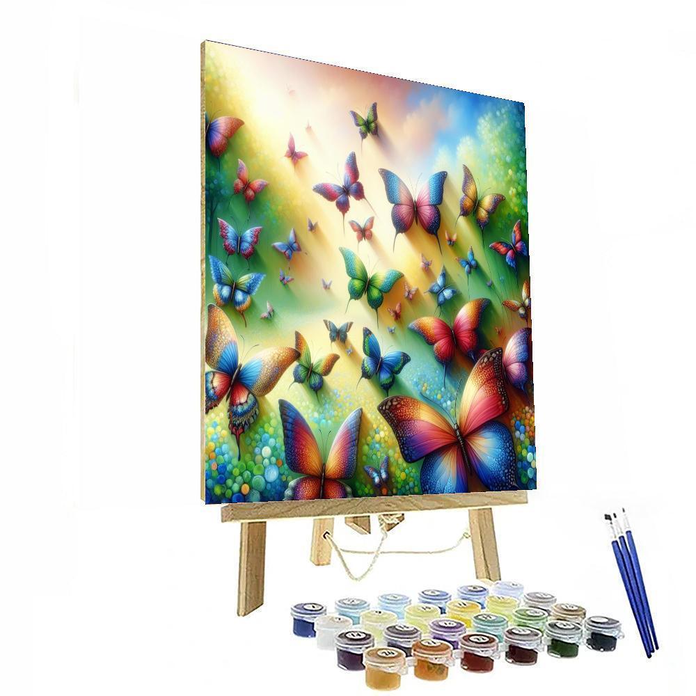 Butterfly Magic Paint By Numbers Kits