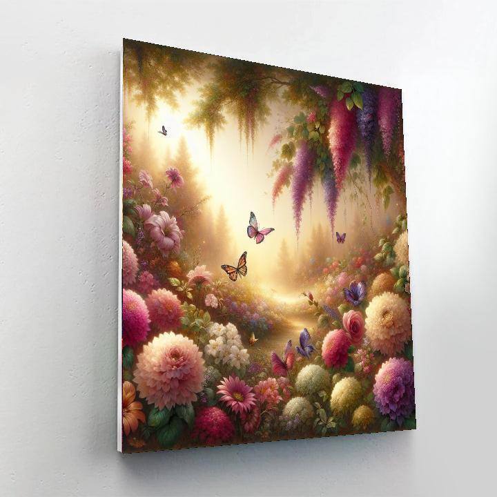 Ethereal Garden Escape Numbered Painting Kits