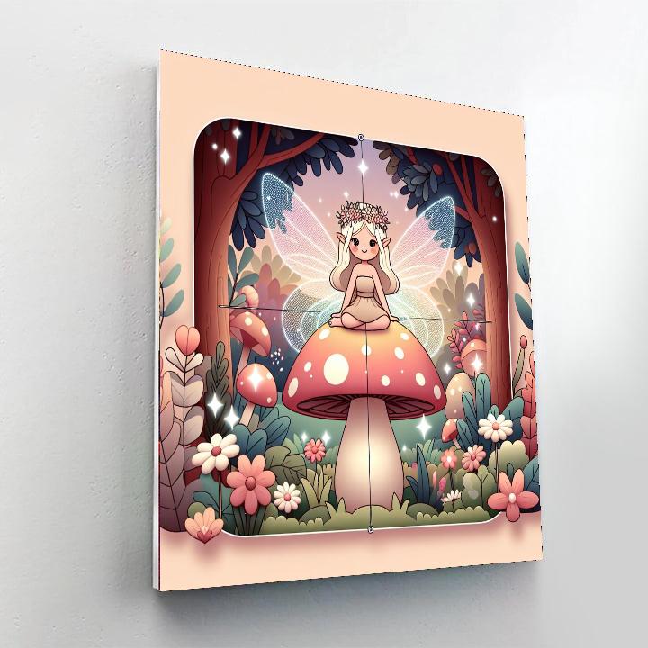 Magical Forest Fairy Tale Paint By Numbers