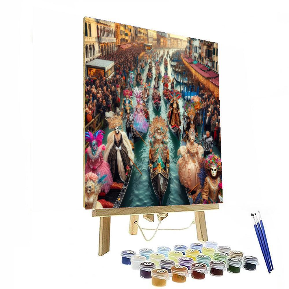 Carnival - Venice - Italy Paint By Numbers Kits