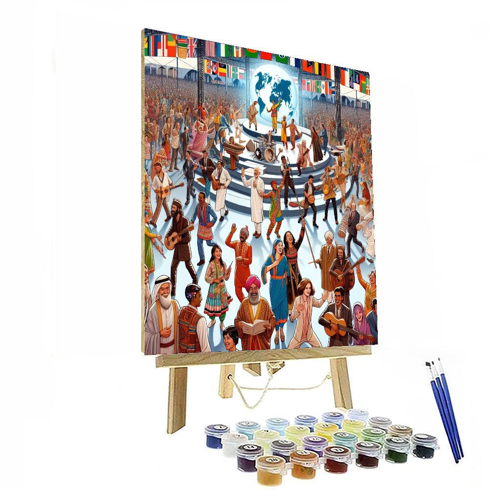 World Culture Festival - India Numbered Painting Kits
