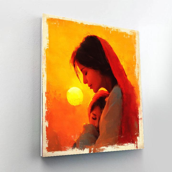 A Mother’s Love Shines Bright Paint By Number