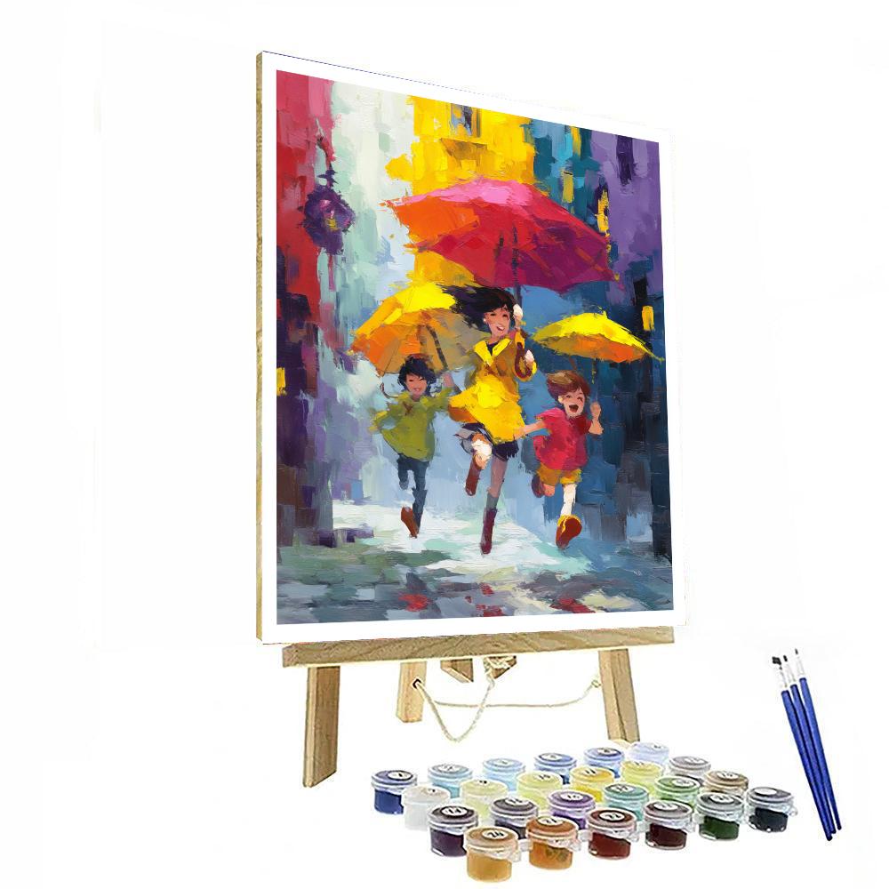 Happiness In Every Color DIY Paint By Numbers