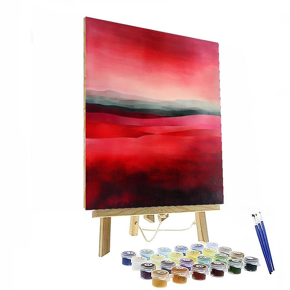 Mark Rothko Inspired Dreamscape Horizons  DIY Paint By Numbers