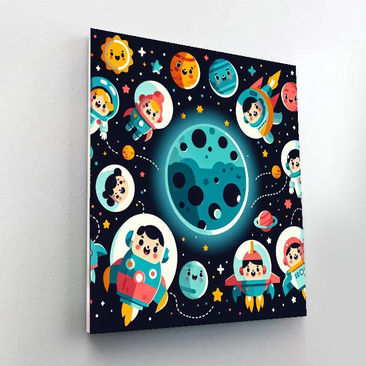 Exploration Of Outer Space Paint By Number