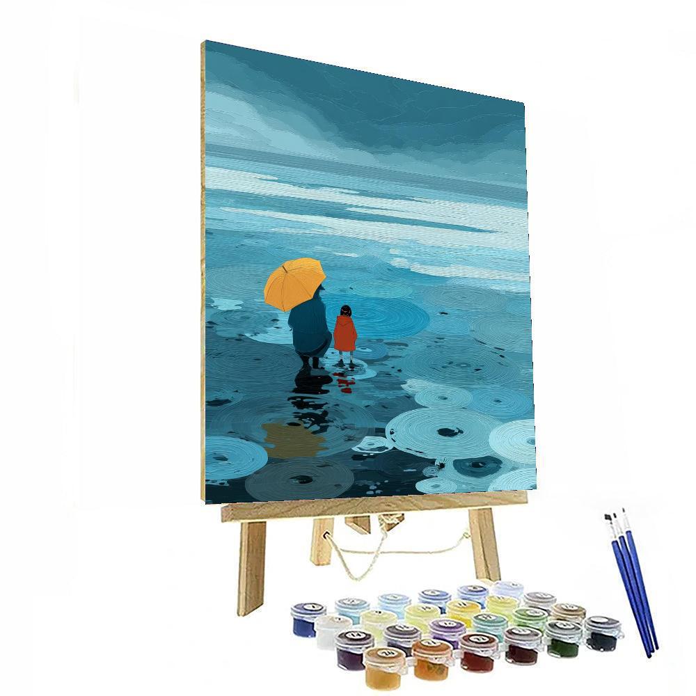 Blissful Rain Showers Numbered Painting Kits