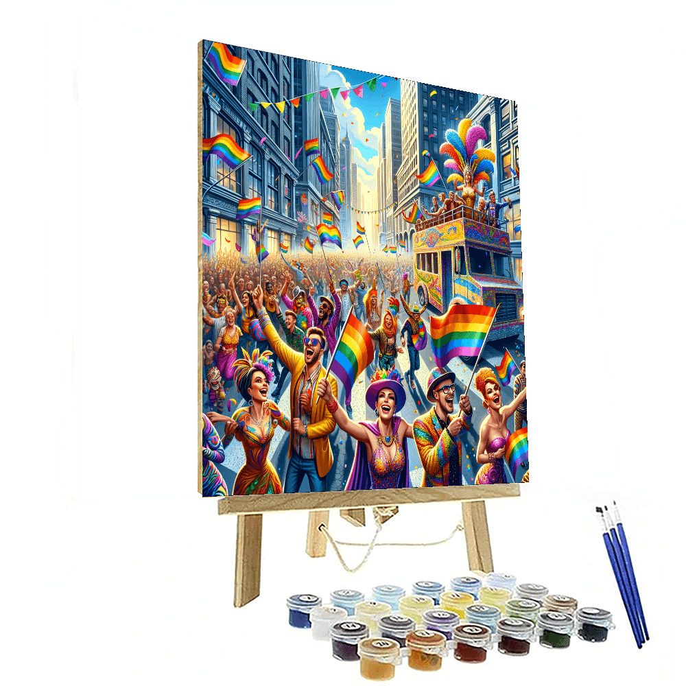 Pride Parade - Various Locations Paint By Number