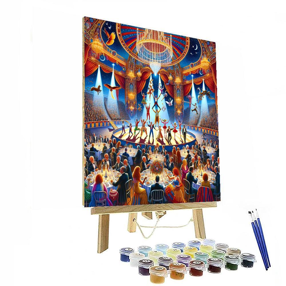 International Circus Festival - Monte Carlo Numbered Painting Kits