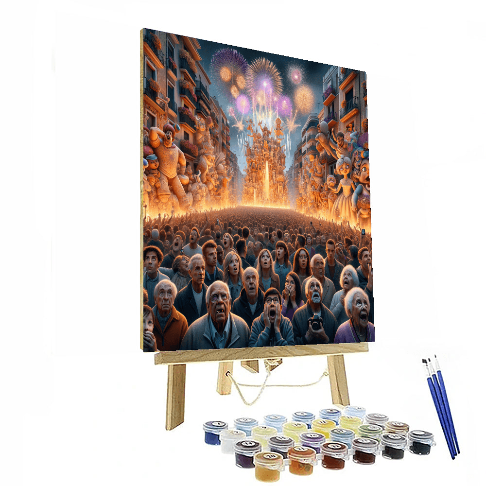 Fallas De Valencia - Valencia Numbered Painting Kits