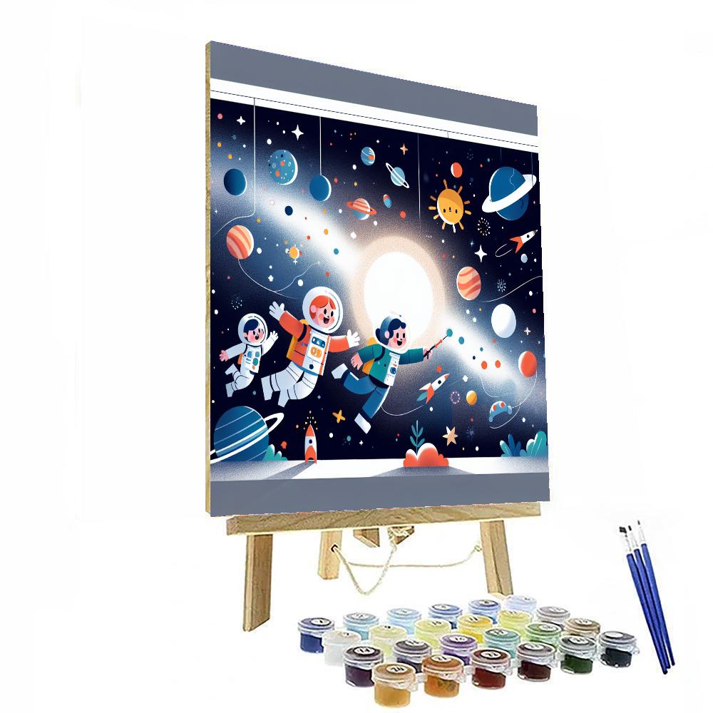 Galaxy's Mystical Adventure Numbered Painting Kits