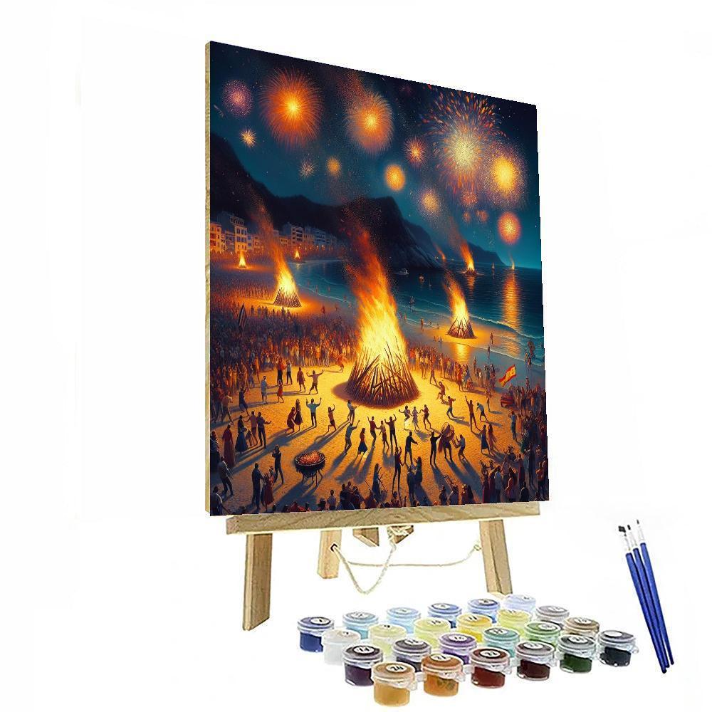 Dia De San Juan Paint By Color