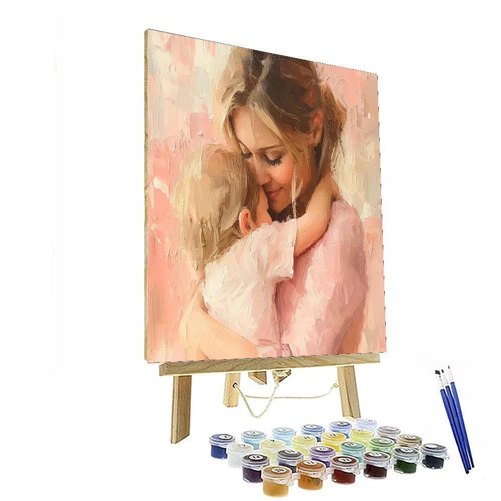 Love In Every Hug Painting Number Kit