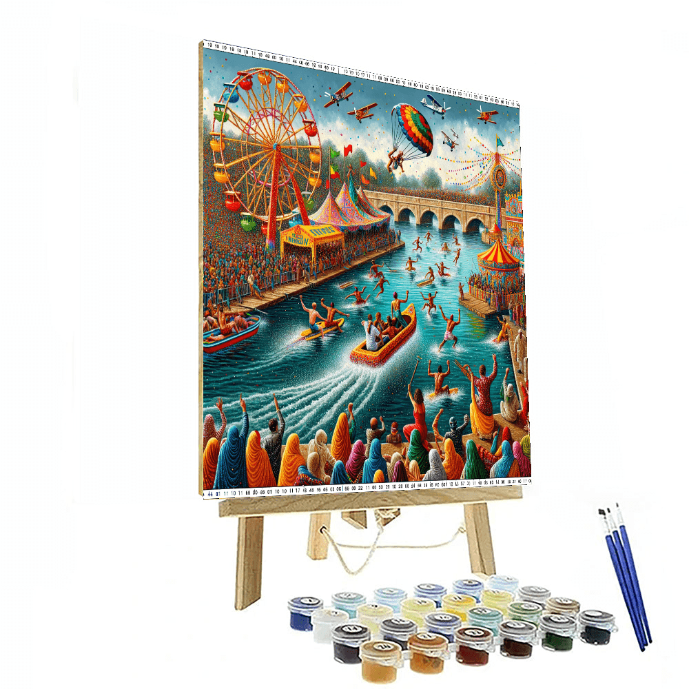 Moomba Festival - Melbourne, Australia Number Painting