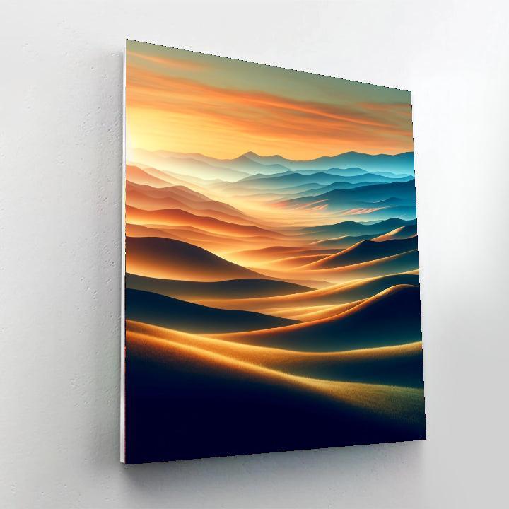 Dreamy Sunrise Serenity Paint By Numbers Kits