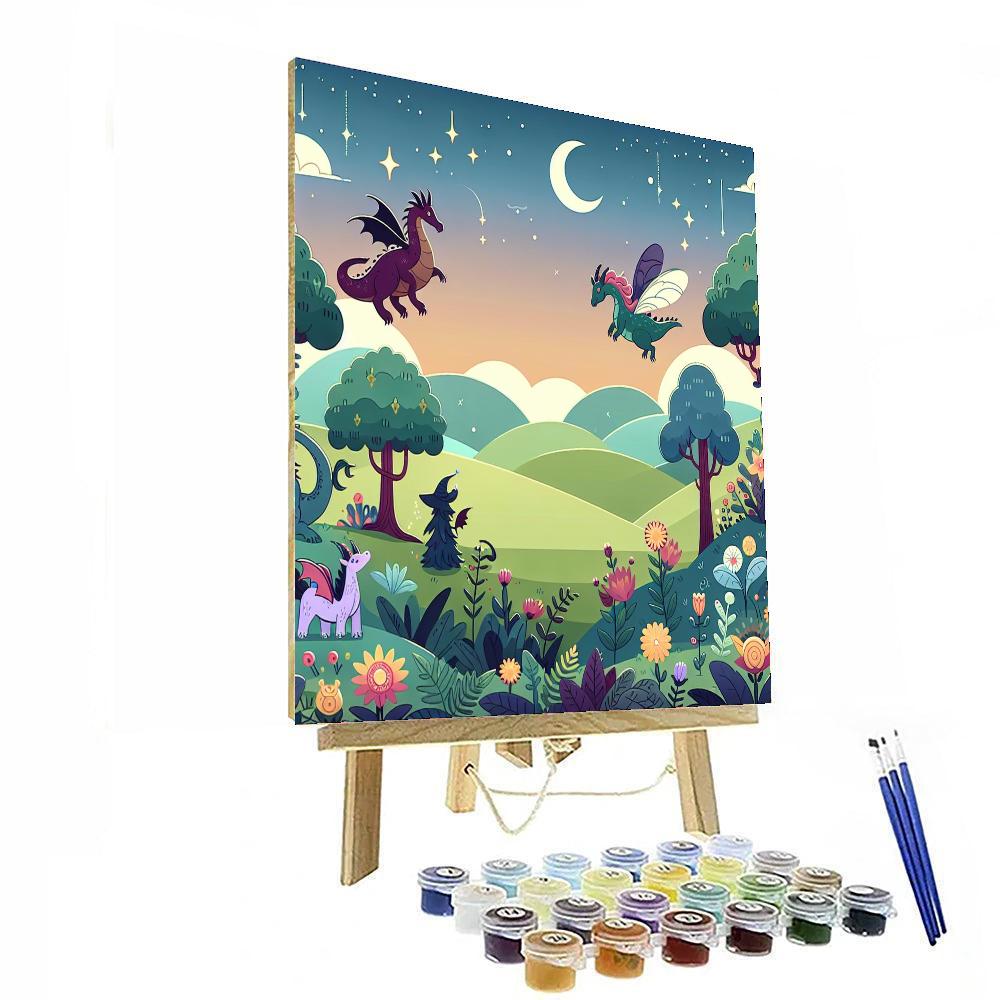 Wonderous World Painting Number Kit