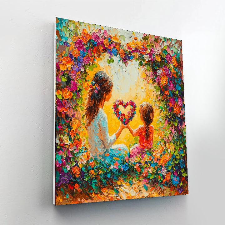 Hearts And Hands Paint By Numbers