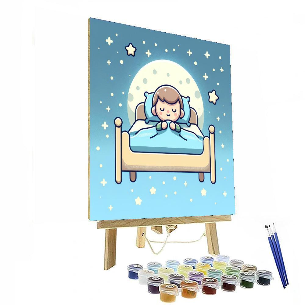 Dreamy Space Slumber Paint By Color