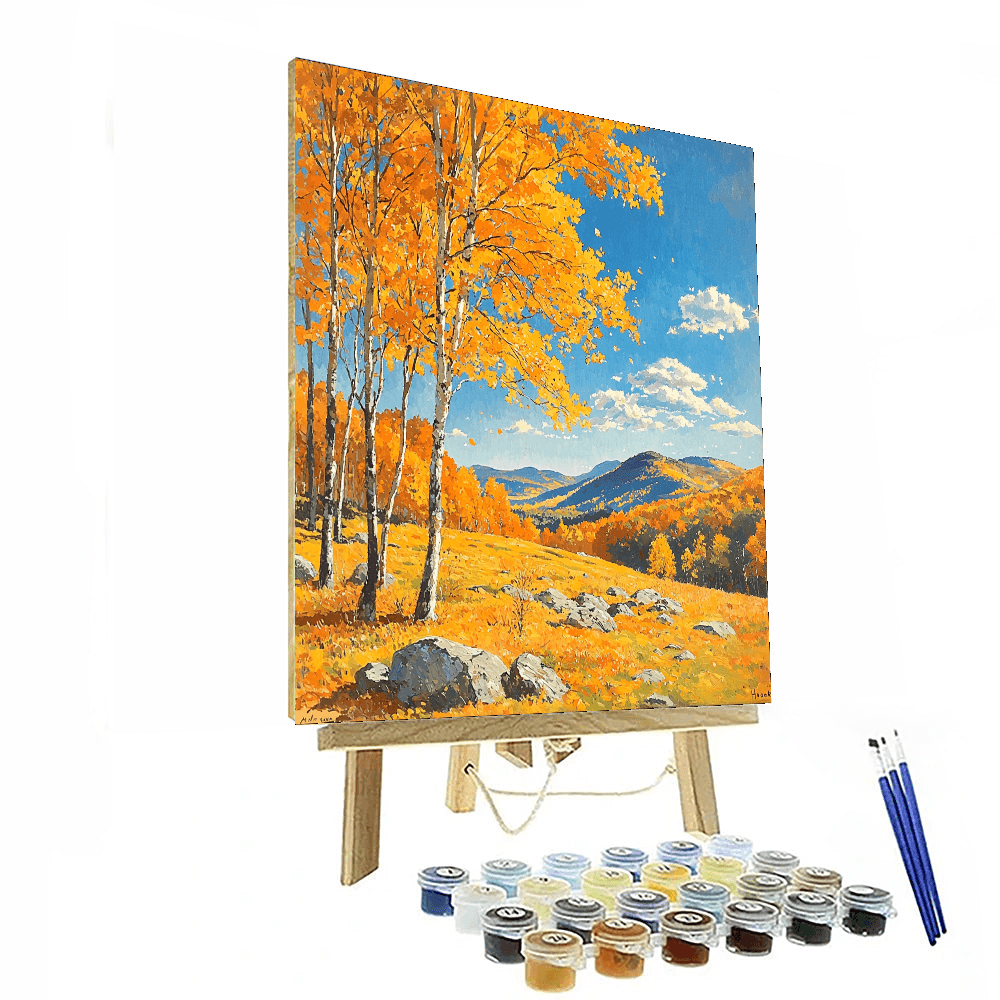 Winslow Homer Inspired Crisp Autumn Day  Paint By Numbers Art