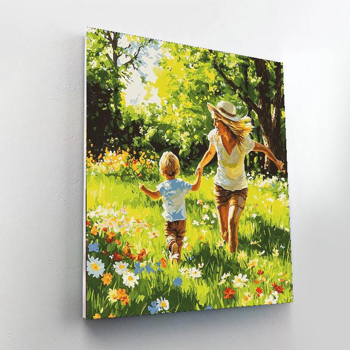 Sweet Memories In The Park Paint By Number