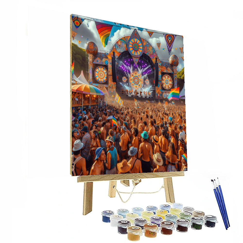 Lollapalooza - Argentina Paint By Number