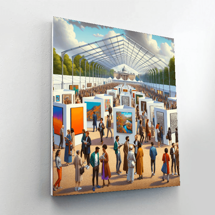 Frieze Art Fair - London, Uk Paint By Number