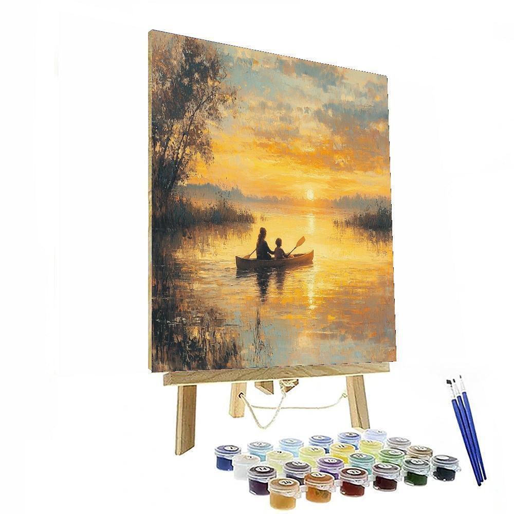 Reflective Waters, Radiant Bonds Numbered Painting Kits