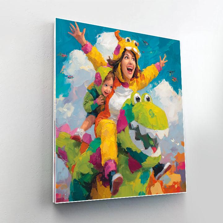 Moms And Monsters Paint By Color