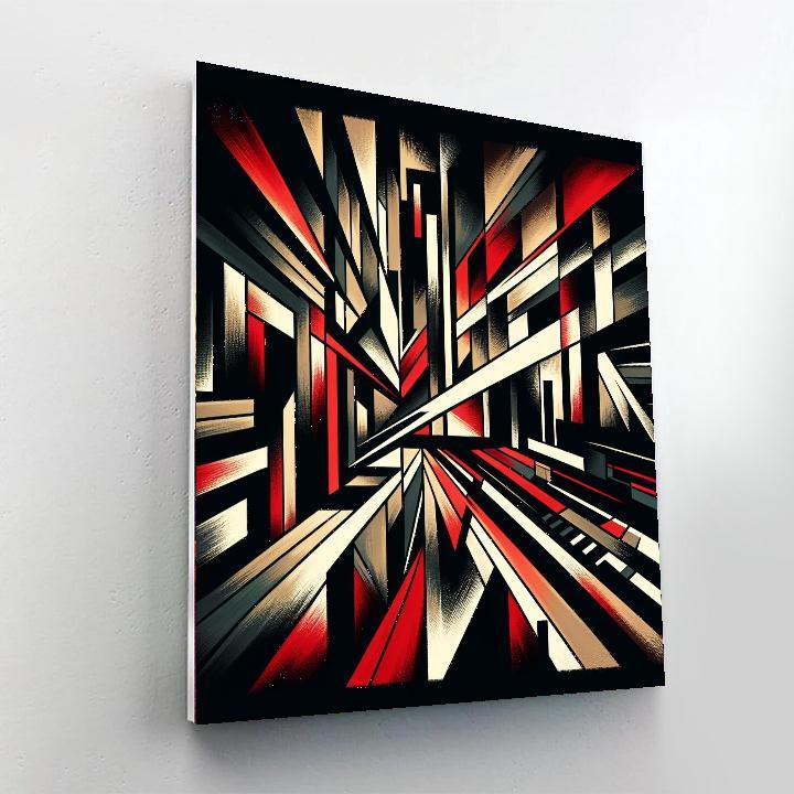Bold Urban Statement Paint By Numbers Art