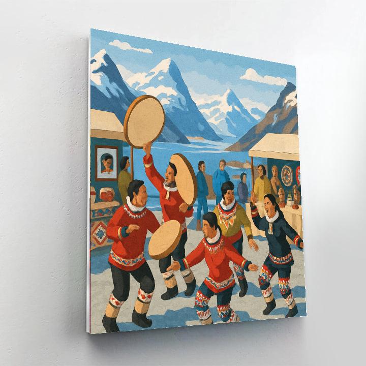 Festival Of The North Atlantic - Greenland Paint By Numbers Kits