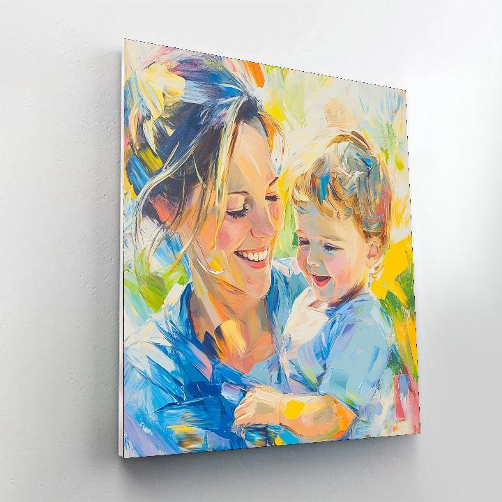 Expressions Of Love Number Painting