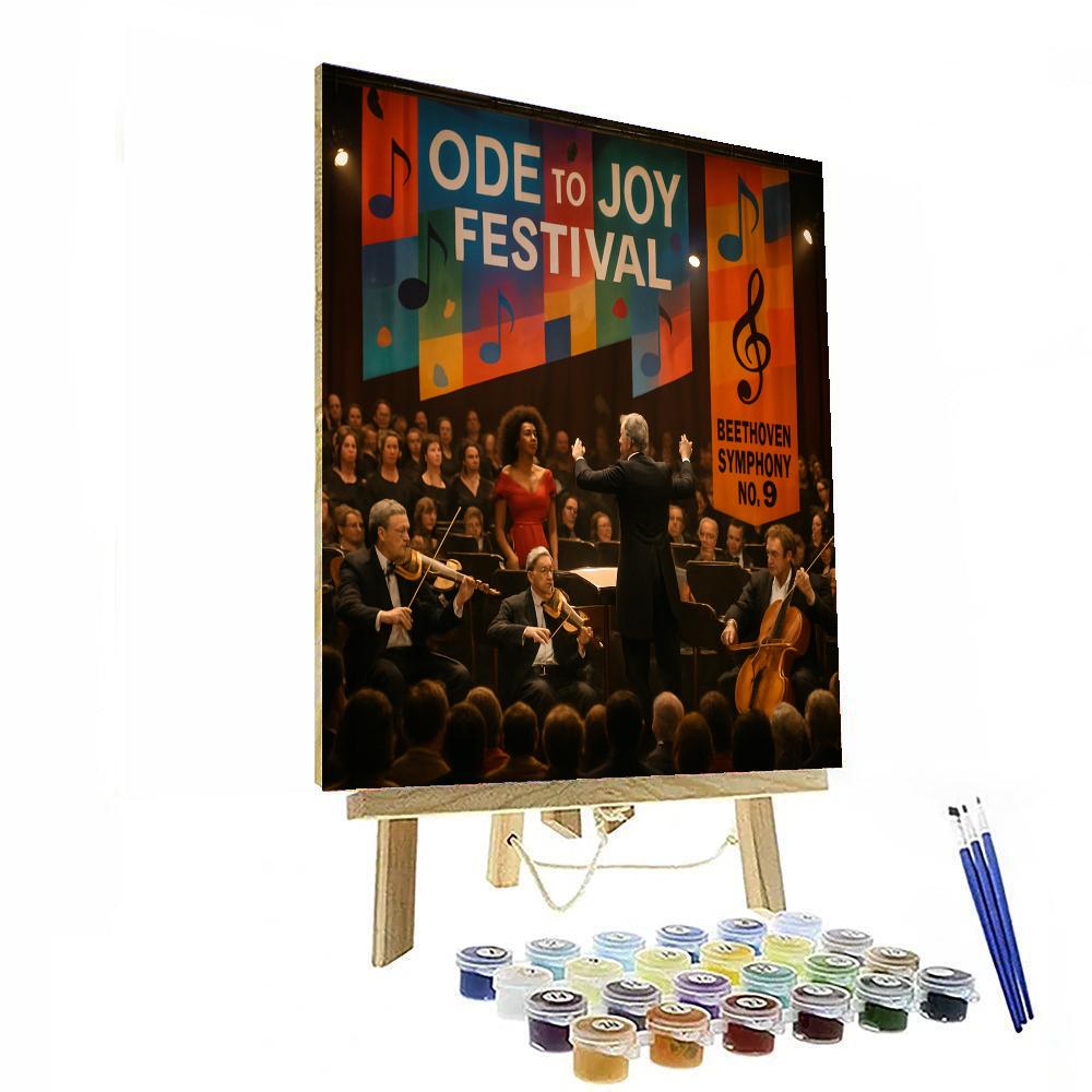 Ode To Joy Festival Paint By Number