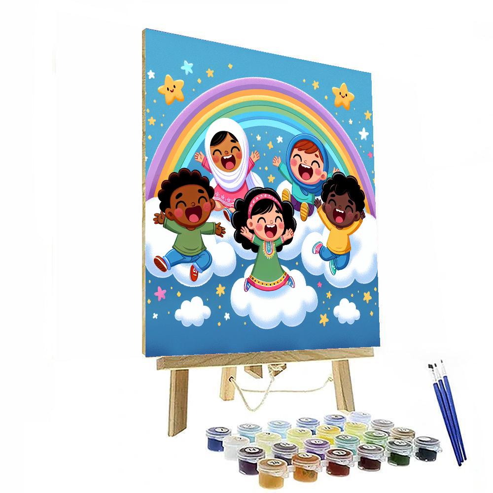 Adventure On Cloud Nine Numbered Painting Kits