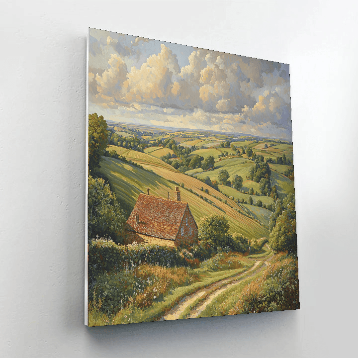John Constable Inspired Rural Tranquility  Paint By Numbers Kits