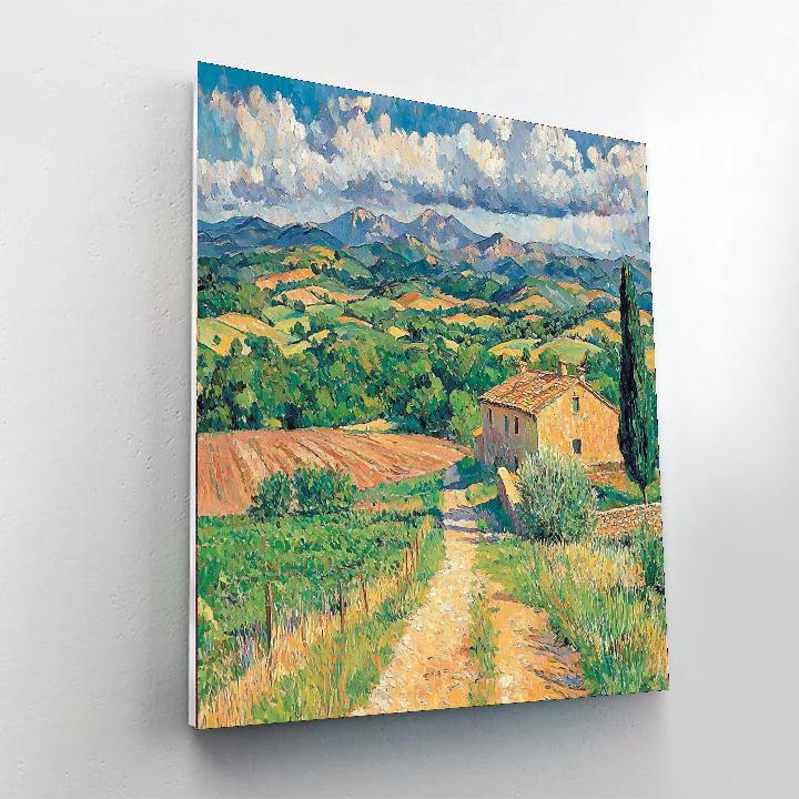 Paul Cézanne Inspired Dreamscapes Of Provence  Painting By Numbers Kit
