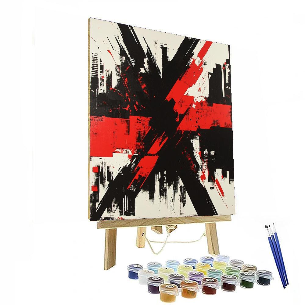 Banksy Inspired Echoes Of Revolution  Paint By Number