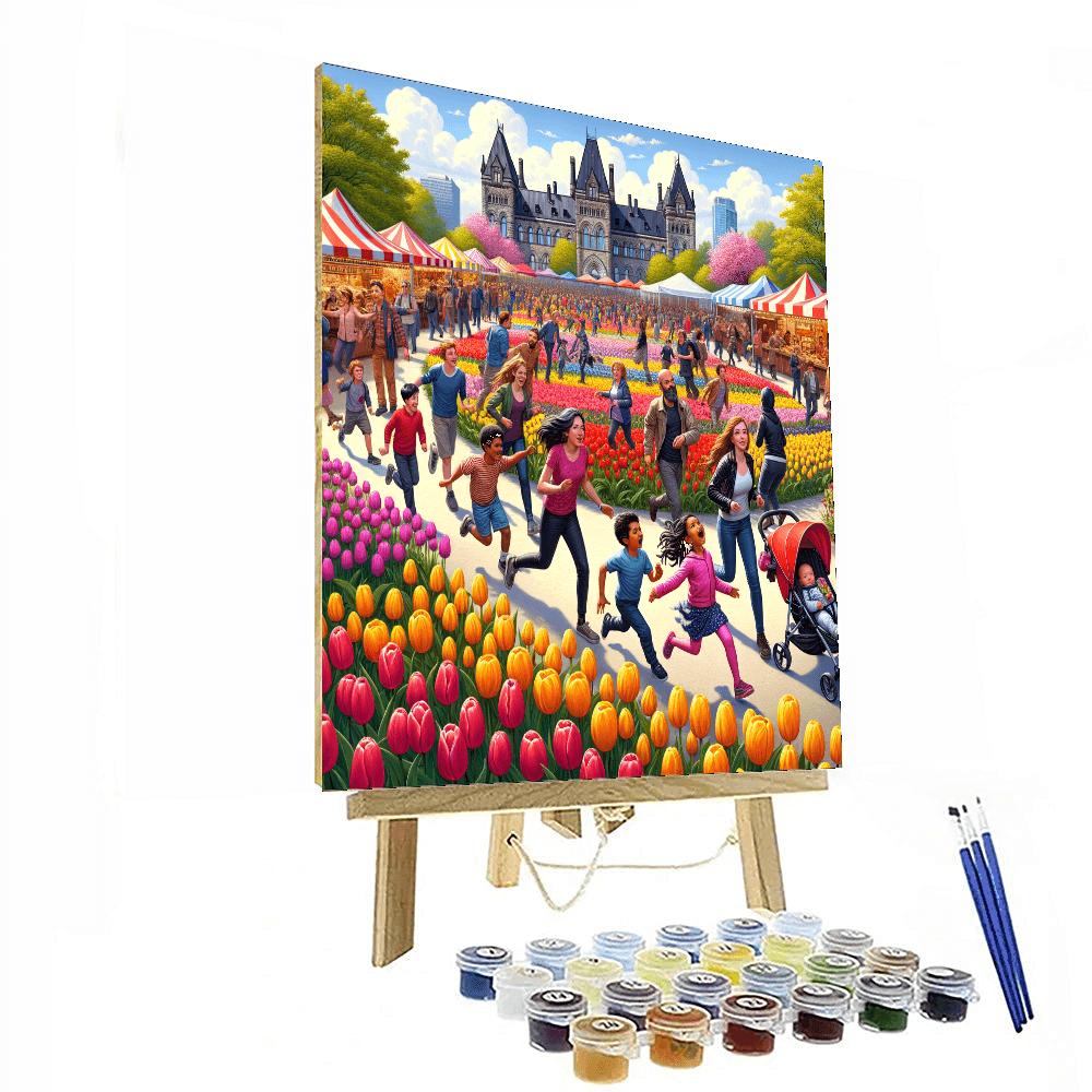 Tulip Festival - Canada Paint By Number