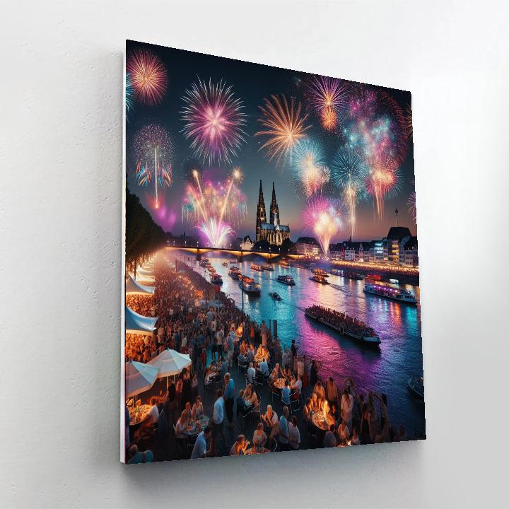 Kölner Lichter Paint By Numbers Kits